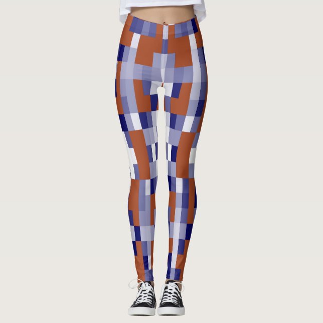 Leggings "Ratti_Creative_Arts" elegantes e colorid (Frente)