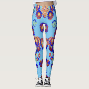 Leggings "Ratti_Creative_Arts" florais vintage