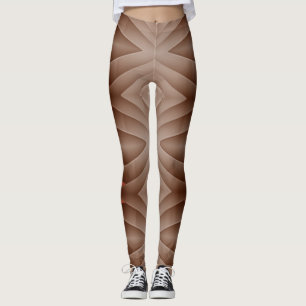 Leggings "Ratti_Creative_Arts" marrom-giro-tenente