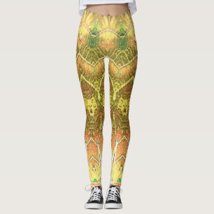 Leggings "Ratti_Creative_Arts" texturizadas multic