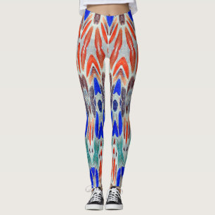 Leggings "Ratti_Creative_Arts" texturizadas multic
