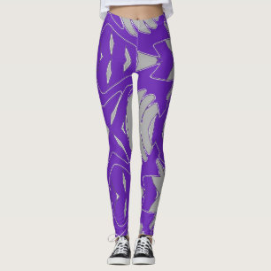 Leggings "Ratti_Creative_Arts" vibrantes modernas