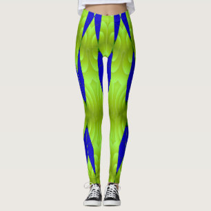 Leggings "Ratti_Creative_Arts" vibrantes modernas