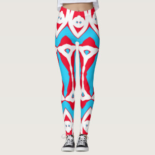 Leggings "Ratti_Creative_Arts" vibrantes modernas