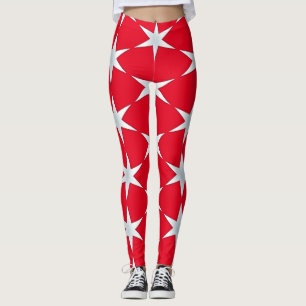 Leggings Red Star
