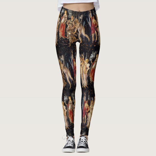Leggings Renascentistas de Arte - Primavera de Bot (Frente)
