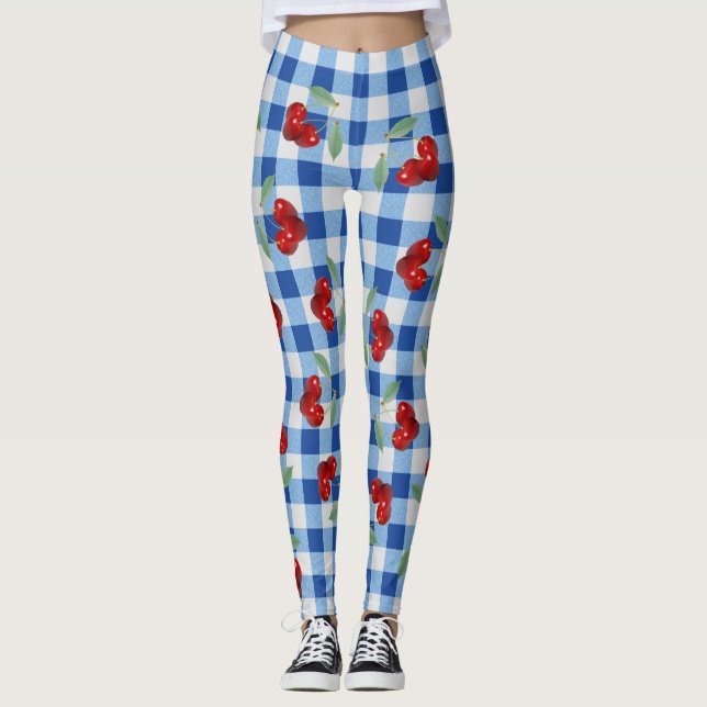 Leggings Retro-Cherries (Frente)