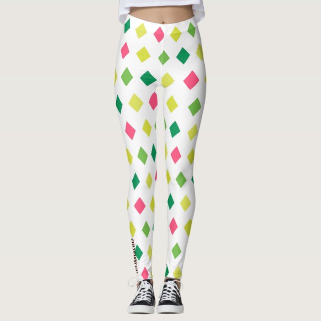 Leggings Retro Radiance Diamond (Frente)