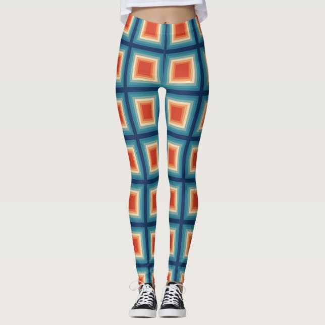Leggings Retro Squares (Frente)