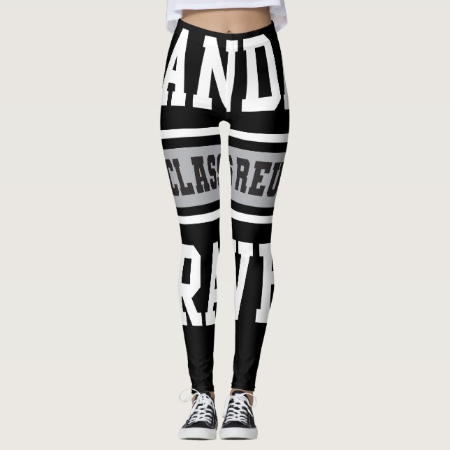 Leggings Reunião de Todas as Classes Mandan Braves (Frente)