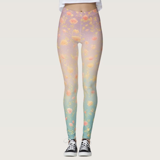 Leggings Ricos femininas para estilo sem esforço. (Frente)