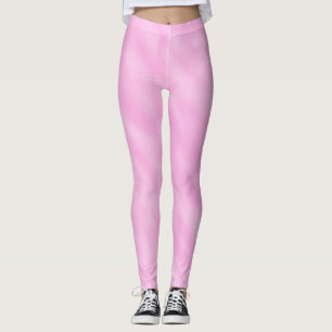 Leggings Rosa Branco Lavado de Aquarela