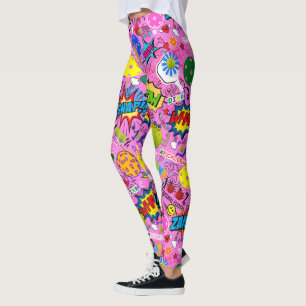 😍 Leggings rosa de pickleball misto