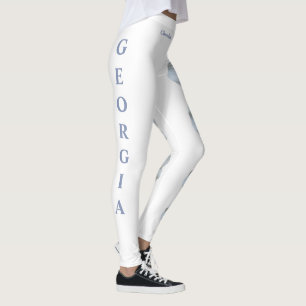 Leggings Rosa do Cherokee, Flor do Estado Branco d