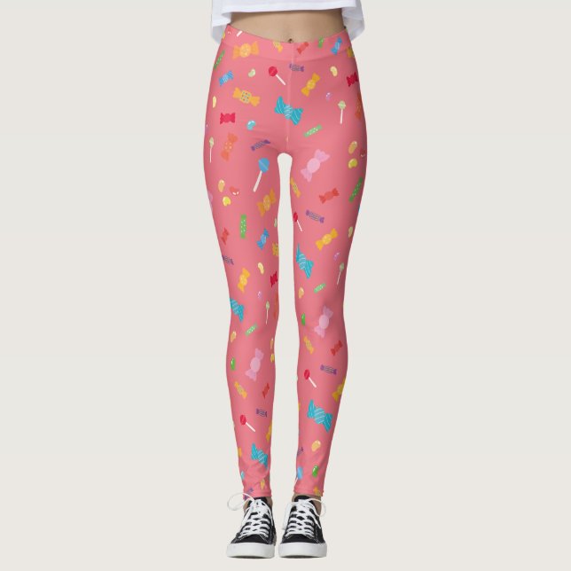 Leggings Rosa Doce (Frente)