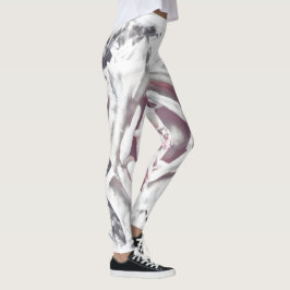 Leggings Rosa Empoeirado e Rosa Água Carvão