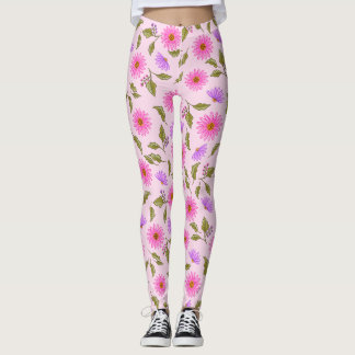 Leggings Rosa Lavanda Lacy Daisy