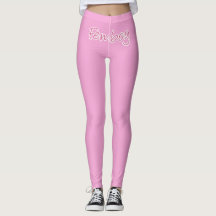 Leggings rosadas de molho e molho