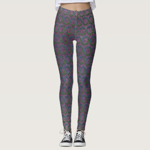 Leggings roxas de Inspirações roladas