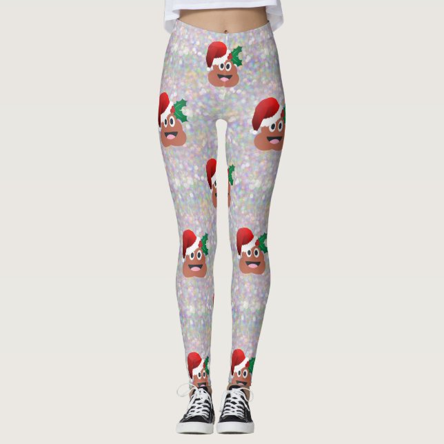 leggings santa claus emoji (Frente)