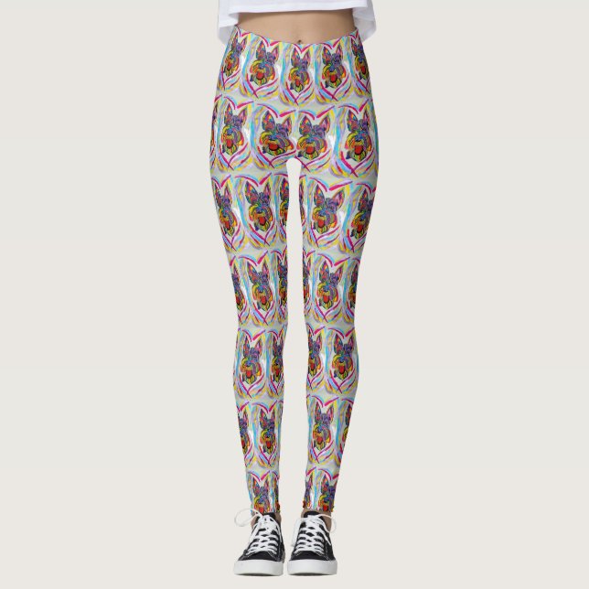 Leggings Schnauzer (Frente)