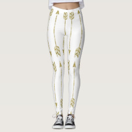 Leggings - Setas Douradas Tribais