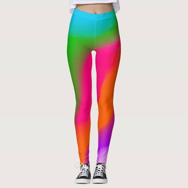 Leggings Sherbet Watercolor (Frente)