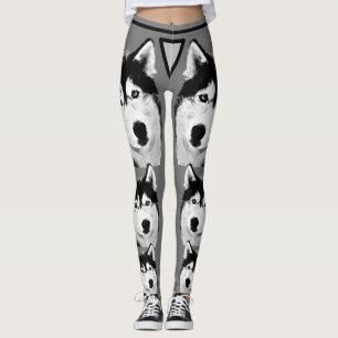 Leggings Siberian Husky Incrível