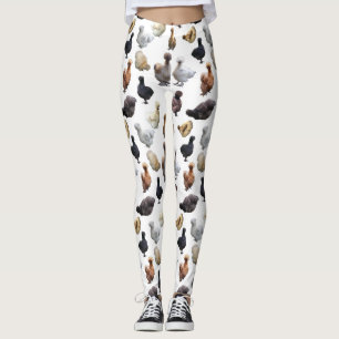 Leggings Silkie Bantam Chickens