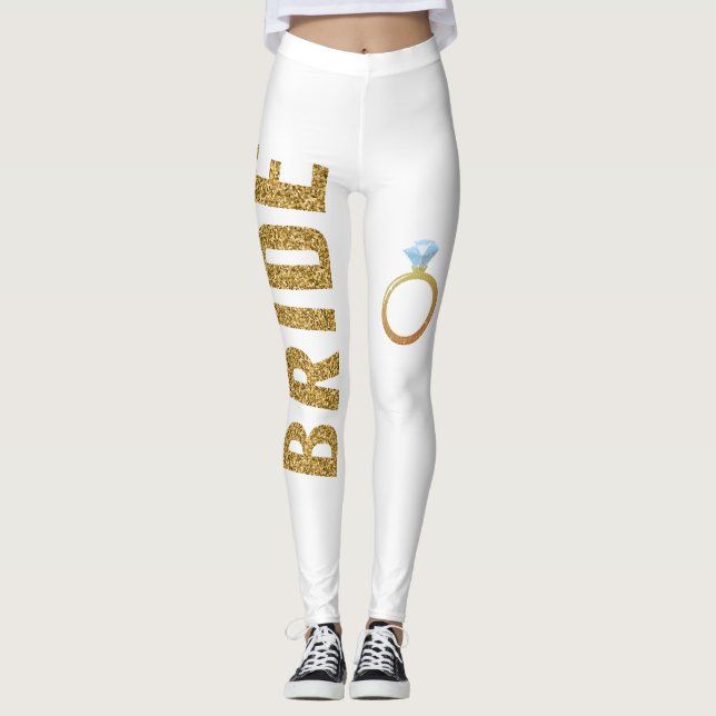 Leggings simples de BRIDE com anel (Frente)