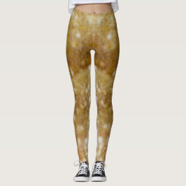 Leggings Slime Brilho Dourado