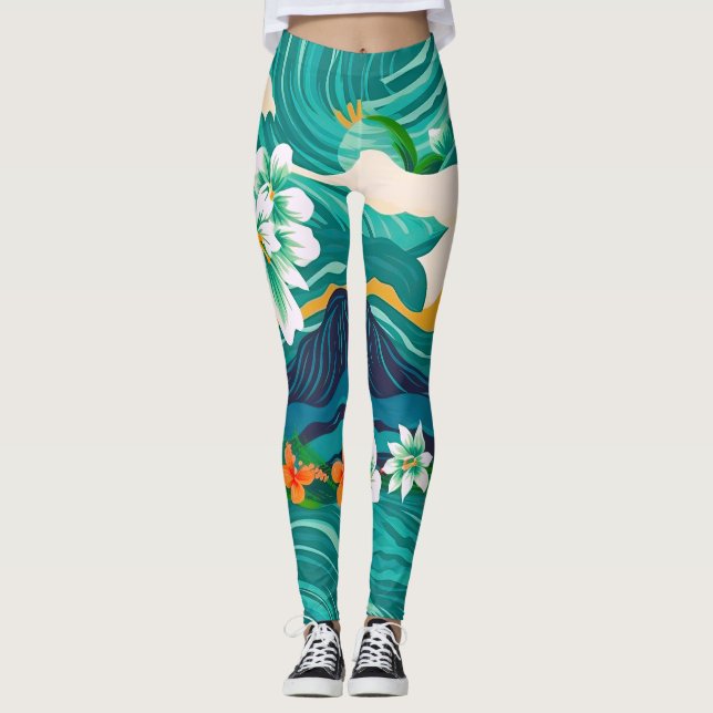 Leggings Sonhos da Ilha (Frente)