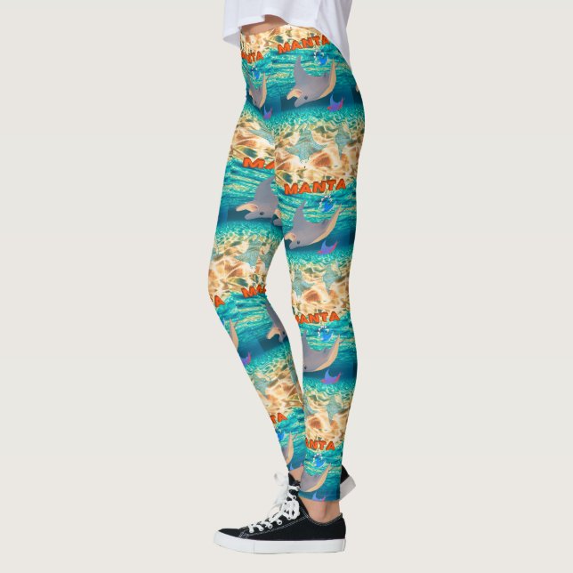 Leggings Submarinas Maiestosas Manta (Esquerda)