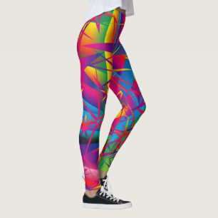 Leggings Super Star - Cores Brilhantes - Yoga