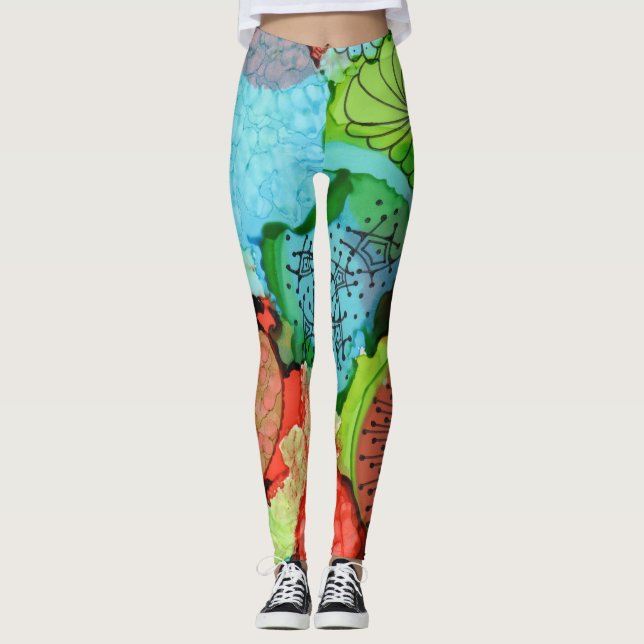 Leggings Tangerinas (Frente)