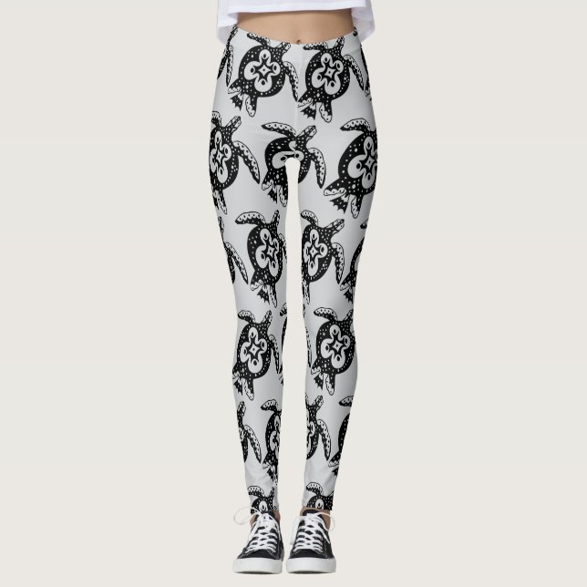 Leggings Tartaruga Boêmia (Frente)