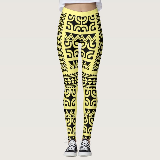 LEGGINGS Tatouage tribal (Frente)