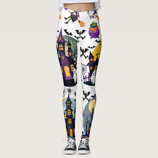 Leggings temáticas de Halloween (Frente)