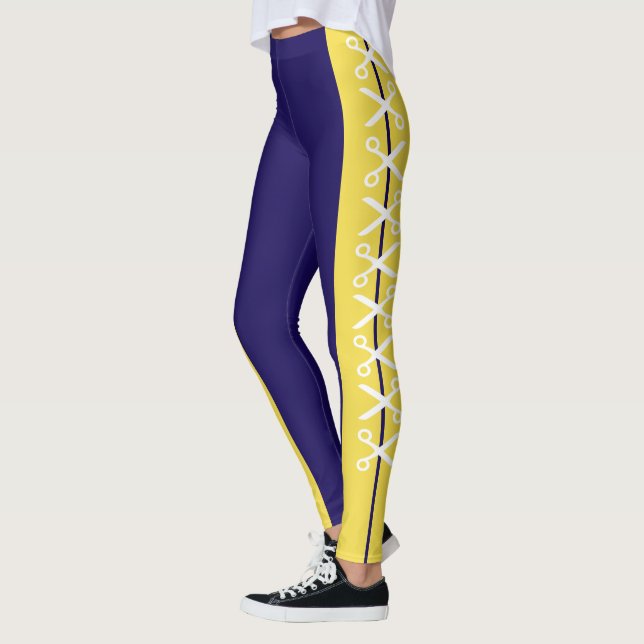 Leggings Tesoura de Corte Aberto Elegante (Esquerda)