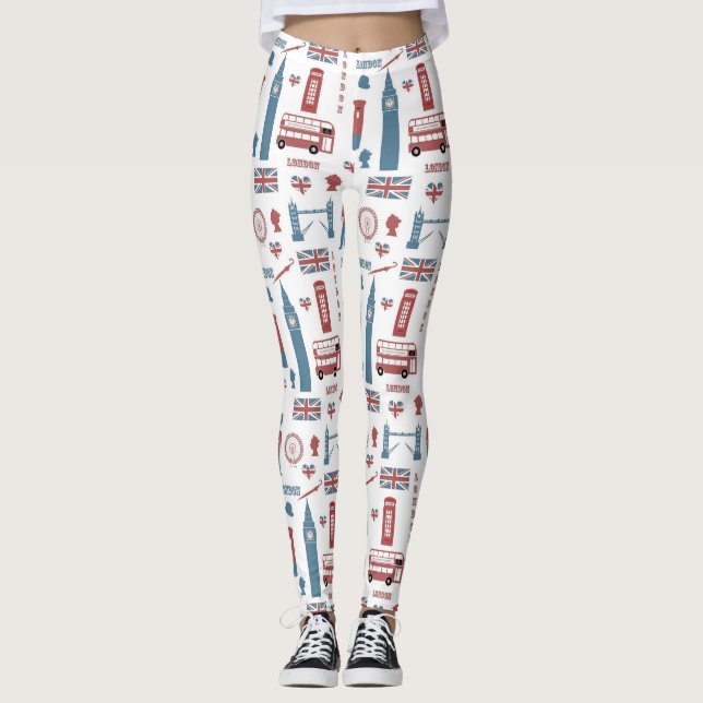 Leggings Themed de Londres (Frente)