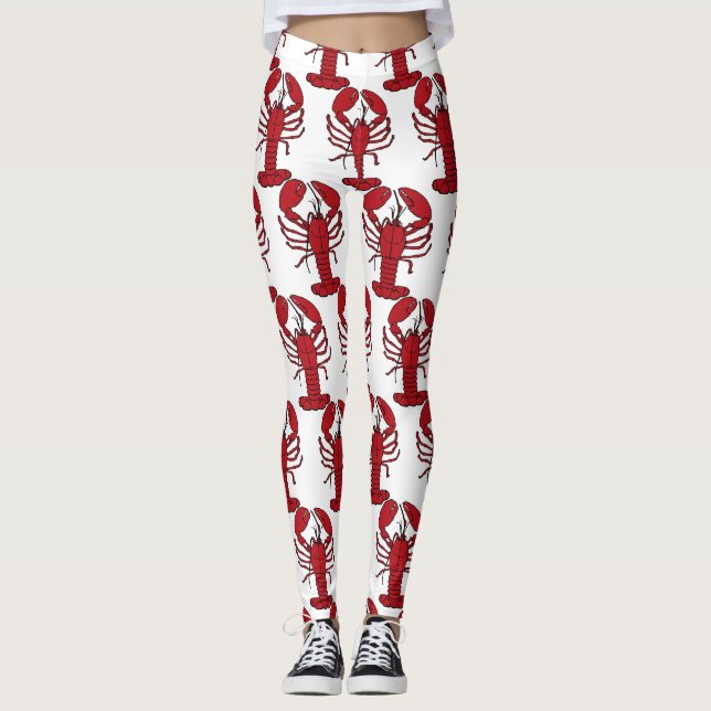 Leggings Thunder_Cove da Lagosta Vermelha (Frente)