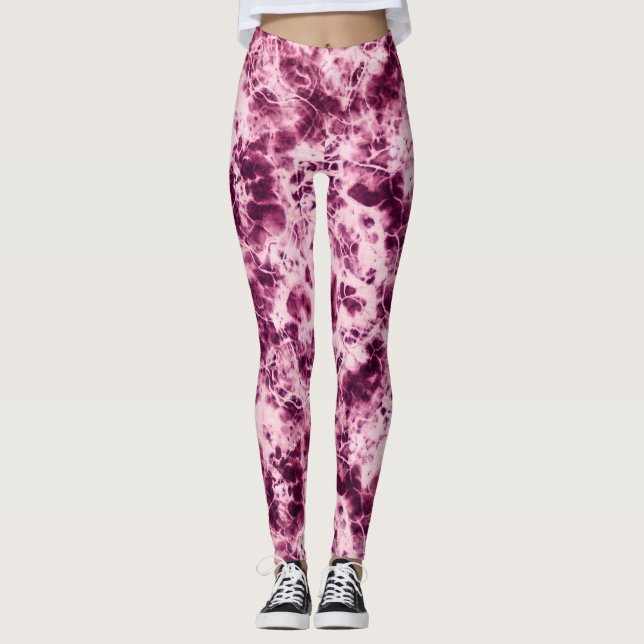 Leggings Tie Dye Mármore (Frente)