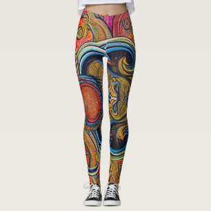 Leggings Tradicionais Belas