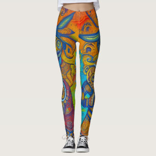 Leggings Tradicionais Belas