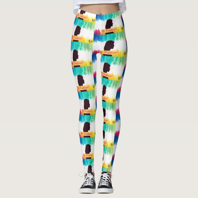 Leggings Trailblazer – Leggings Declaração Ousada (Frente)