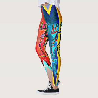 Leggings tribais