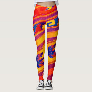 Leggings Tribais Aztec