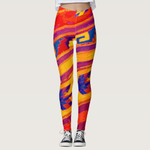 Leggings Tribal Aztecas