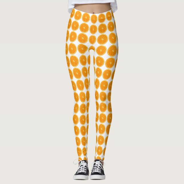 Leggings - Trilha Laranja 2 (Frente)