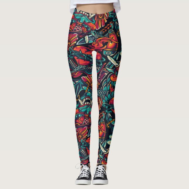 Leggings Trippy (Frente)